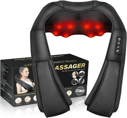 Smart 3D Electric Neck & Back Massager with Heat