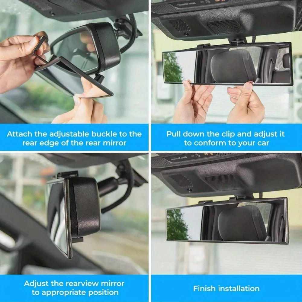 Universal Panoramic Rear View Mirror