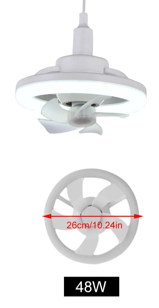 Ceiling Fan with Lighting Lamp