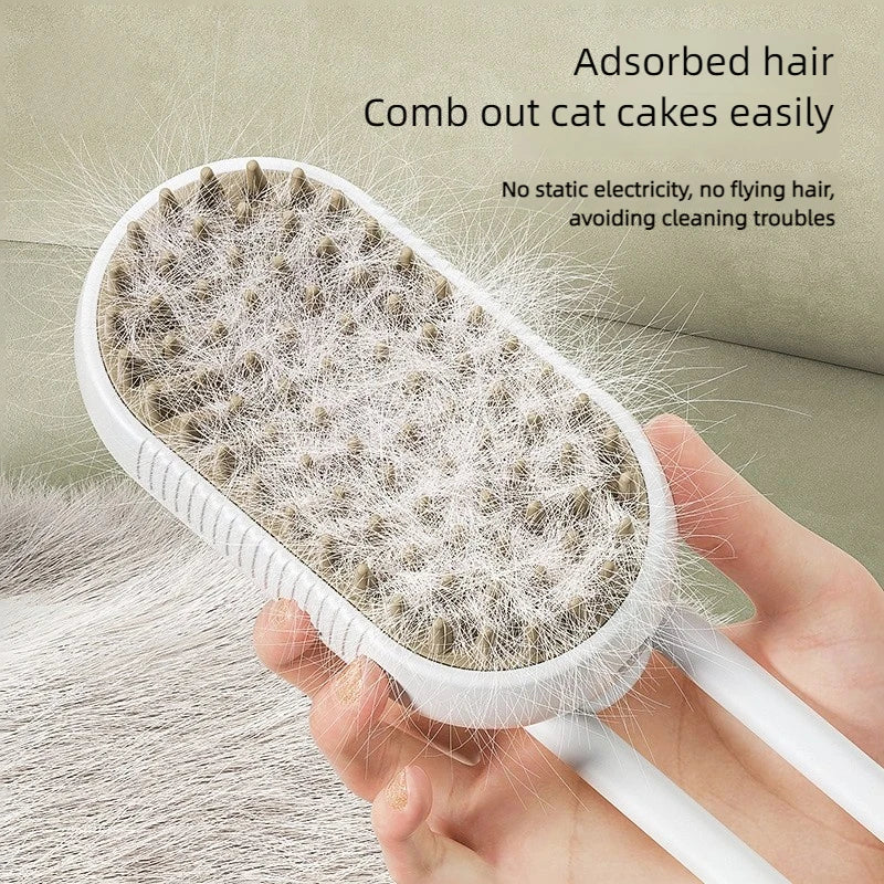 Pet Steam Brush Cat Dog