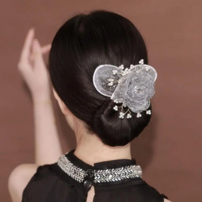 Cloth Flower Hair Clip