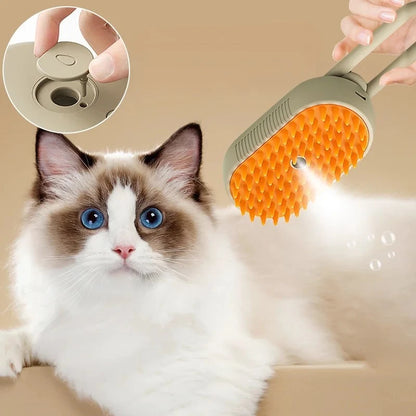 Pet Steam Brush Cat Dog