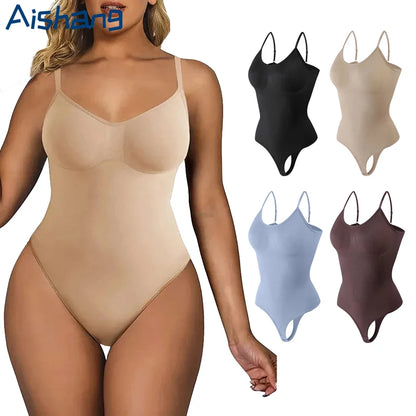 Shapewear Body String Fajas Colombianas Body Shaper Femmes Sans Couture Contrôle Du Ventre Gaine Amincissante Ventre Plat pour Sous-Vêtements