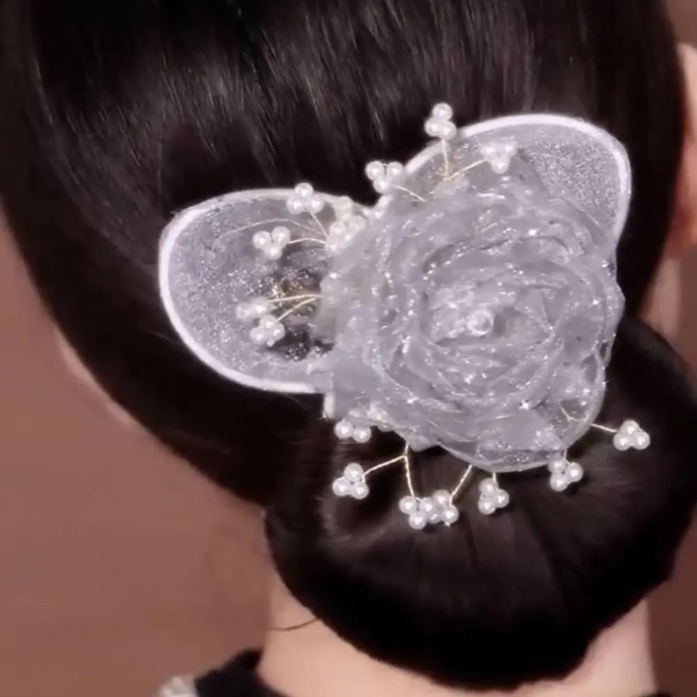 Cloth Flower Hair Clip