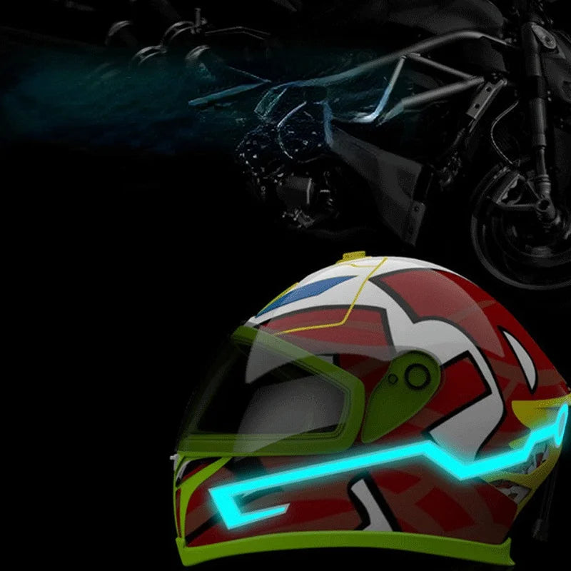 Kit de bandes LED pour casque de moto