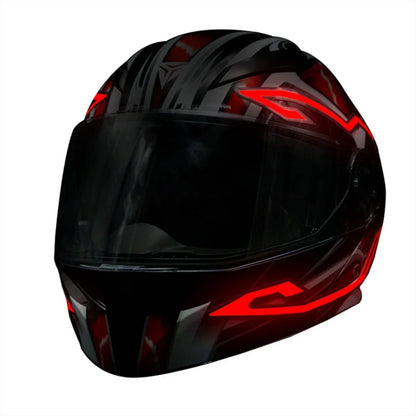 Kit de bandes LED pour casque de moto