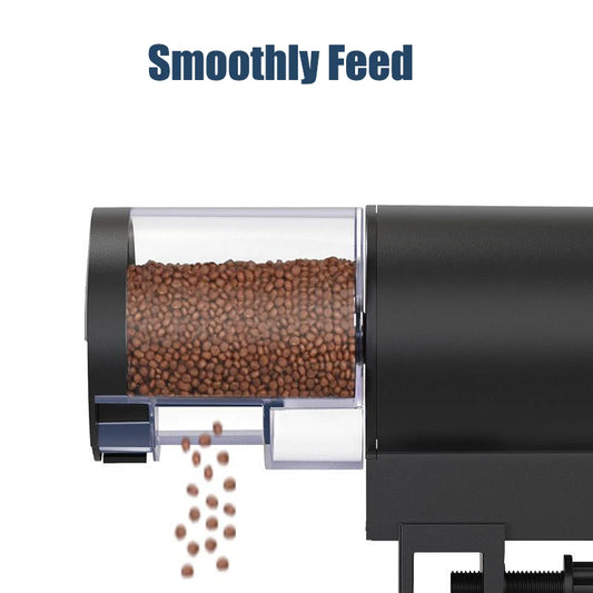 Intelligent Timing & Large CapacityAutomatic Fish Feeder