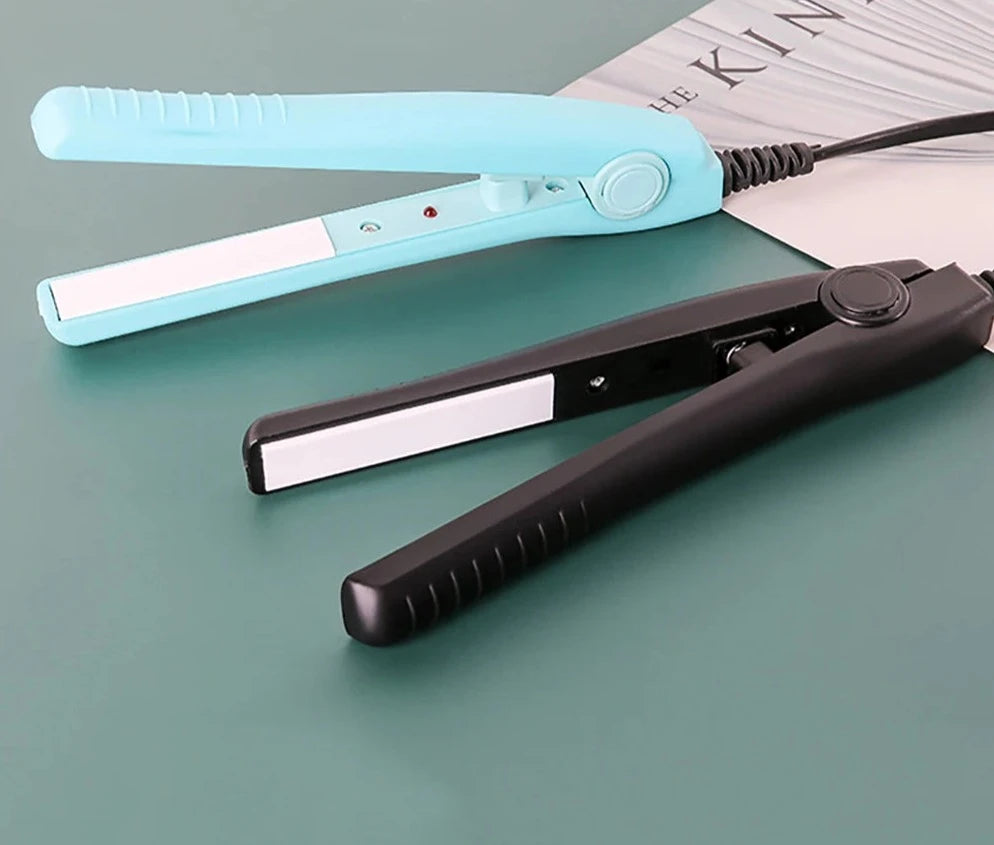 2 in 1 Portable Mini Hair Straightener